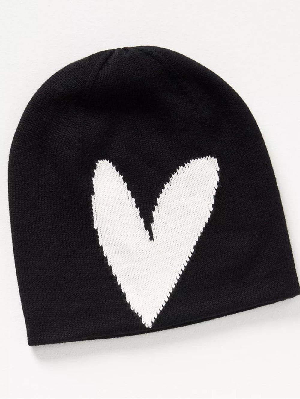 Kerri Rosenthal Cashmere Blend beanie Imperfect Heart Beanie OS